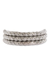 Gray Multi Bead Stackable Bracelet - Pack of 6