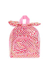 Cute Rainbow Glitter Kids Backpack Purple - Pack of 6