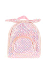 Cute Rainbow Glitter Kids Backpack Purple - Pack of 6