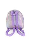 Cute Rainbow Glitter Kids Backpack Purple - Pack of 6