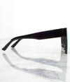 Wholesale Single Color Sunglasses - BQ22386 - Black - Pack of 6 - $3/piece