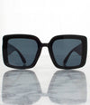 Wholesale Single Color Sunglasses - BVMS4352-L - Black - Pack of 6 - $2.5/piece for sale.