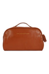 Cosmetic Leather Pouch Bag Brown - Pack of 6