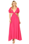 Mauve Plaid Front Pocket Sleeveless Dress -  Pack of 5