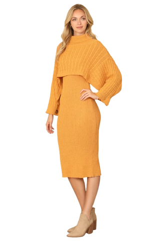 Plus Size 3/4 Sleeve Solid Dress Ruby - Pack of 6