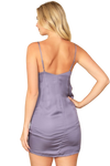 Lavender Spaghetti Strap V Neck Mini Dress - Pack of 5