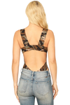 Camo Wide Strap Bodysuit - Pack of 5