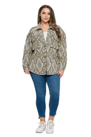 Plus Size Pull Over Poncho Beige - Pack of 6