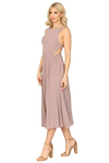 Lilac Strappy Backless Side Cut Out Dress - Pack of 5