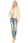 White Bomber Jacket - Pack of 6