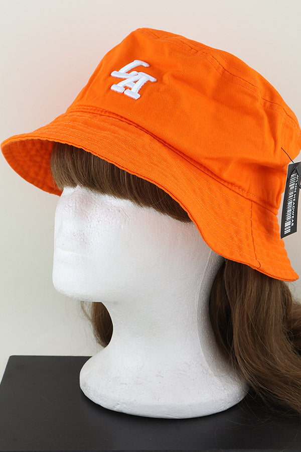 LA Los Angeles Bucket Hat Orange - Pack of 6