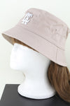 Two Patterns Line Roll Up Sun Visor Hat Taupe - Pack of 6