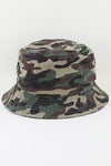 Classic Plain Bucket Hat Camo - Pack of 6