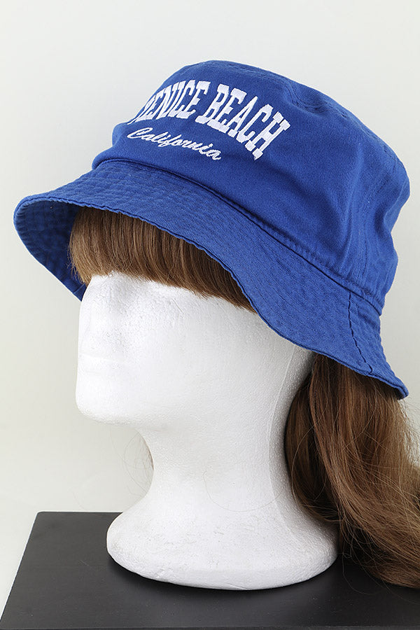 Venice California Bucket Hat Cobalt - Pack of 6