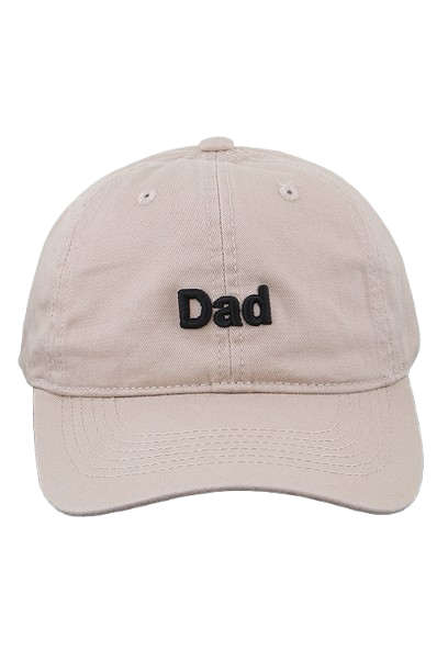 Dad Classic Cap White - Pack of 6