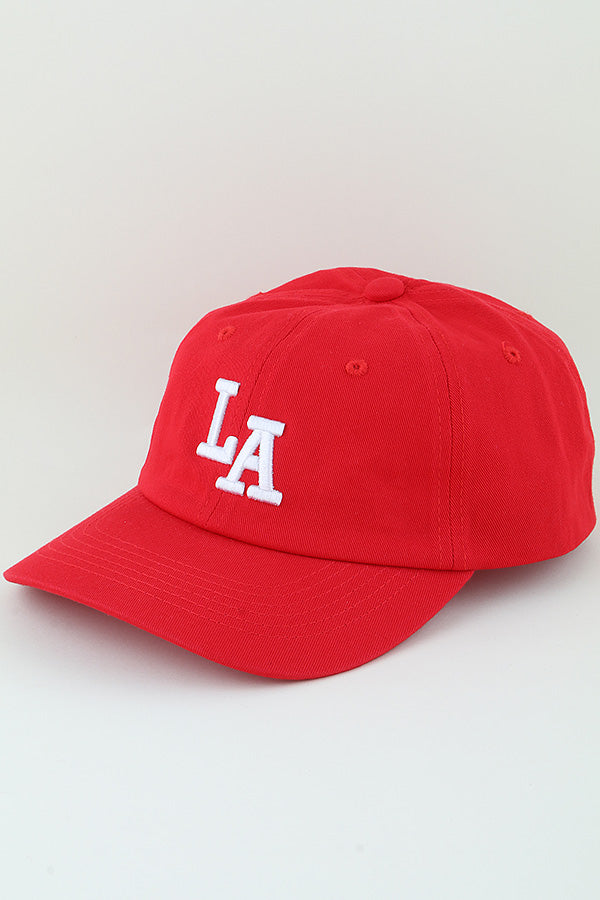 LA Classic Cap Red - Pack of 6