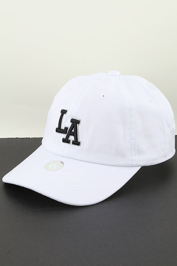 LA Classic Cap White - Pack of 6