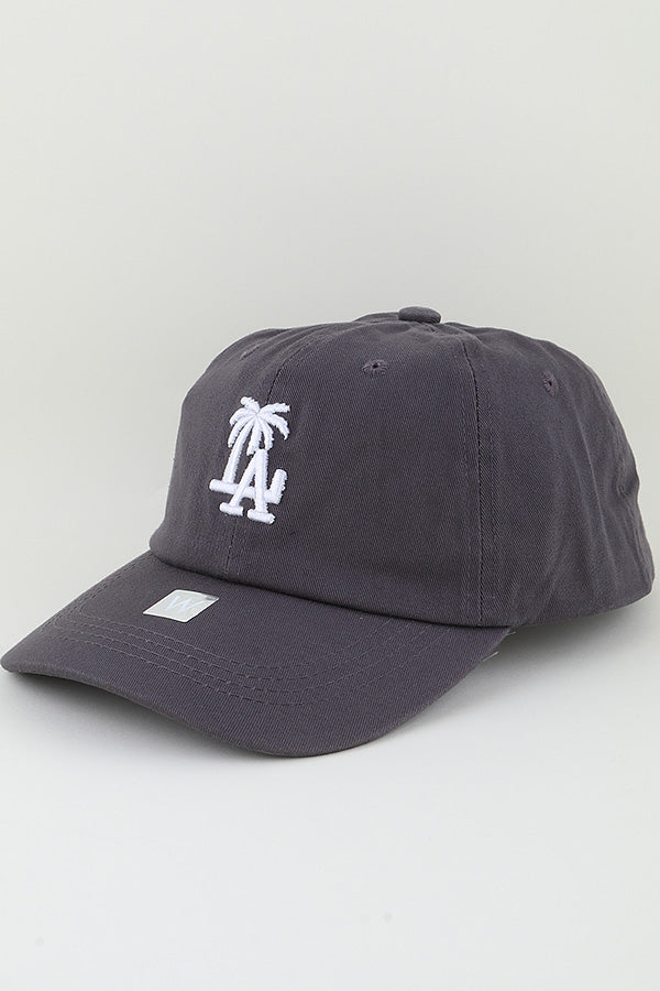 Los Angeles Palm Tree Classic Cap Gray - Pack of 6