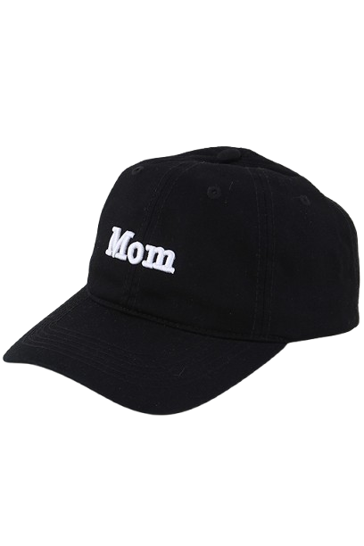 Mom Classic Cap Black - Pack of 6