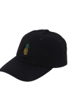 Classic Pineapple Cap Black - Pack of 6