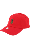 Classic Pineapple Cap Red - Pack of 6