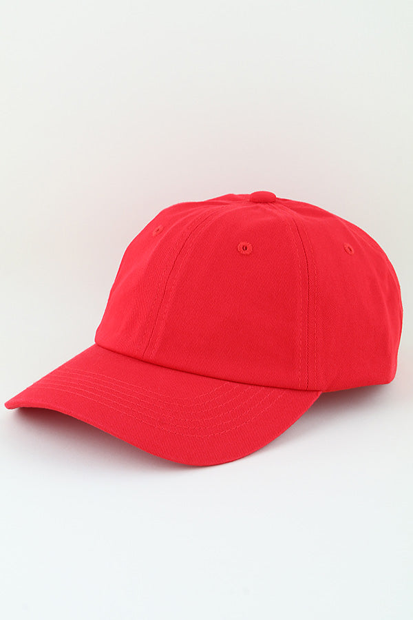 Hollywood Classic Cap Red - Pack of 6