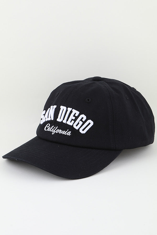 San Diego Classic Cap Black - Pack of 6