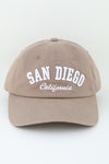 San Diego Classic Cap White - Pack of 6