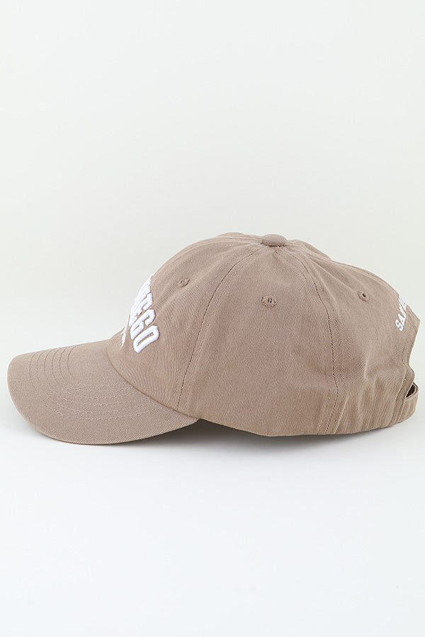 San Diego Classic Cap Khaki - Pack of 6