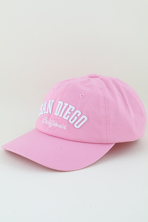 San Diego Classic Cap Pink - Pack of 6