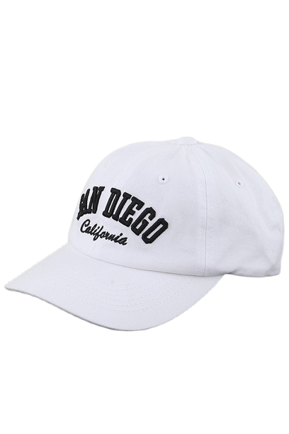 San Diego Classic Cap White - Pack of 6