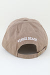 Venice Beach California Classic Cap Khaki - Pack of 6