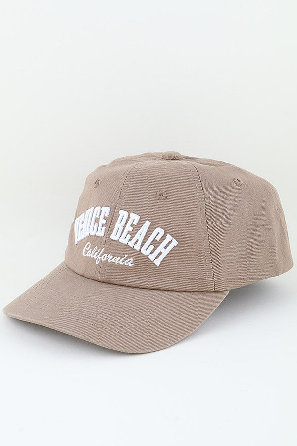 Venice Beach California Classic Cap Khaki - Pack of 6