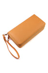 Camel Double Zipper Wallet - Pack of 6