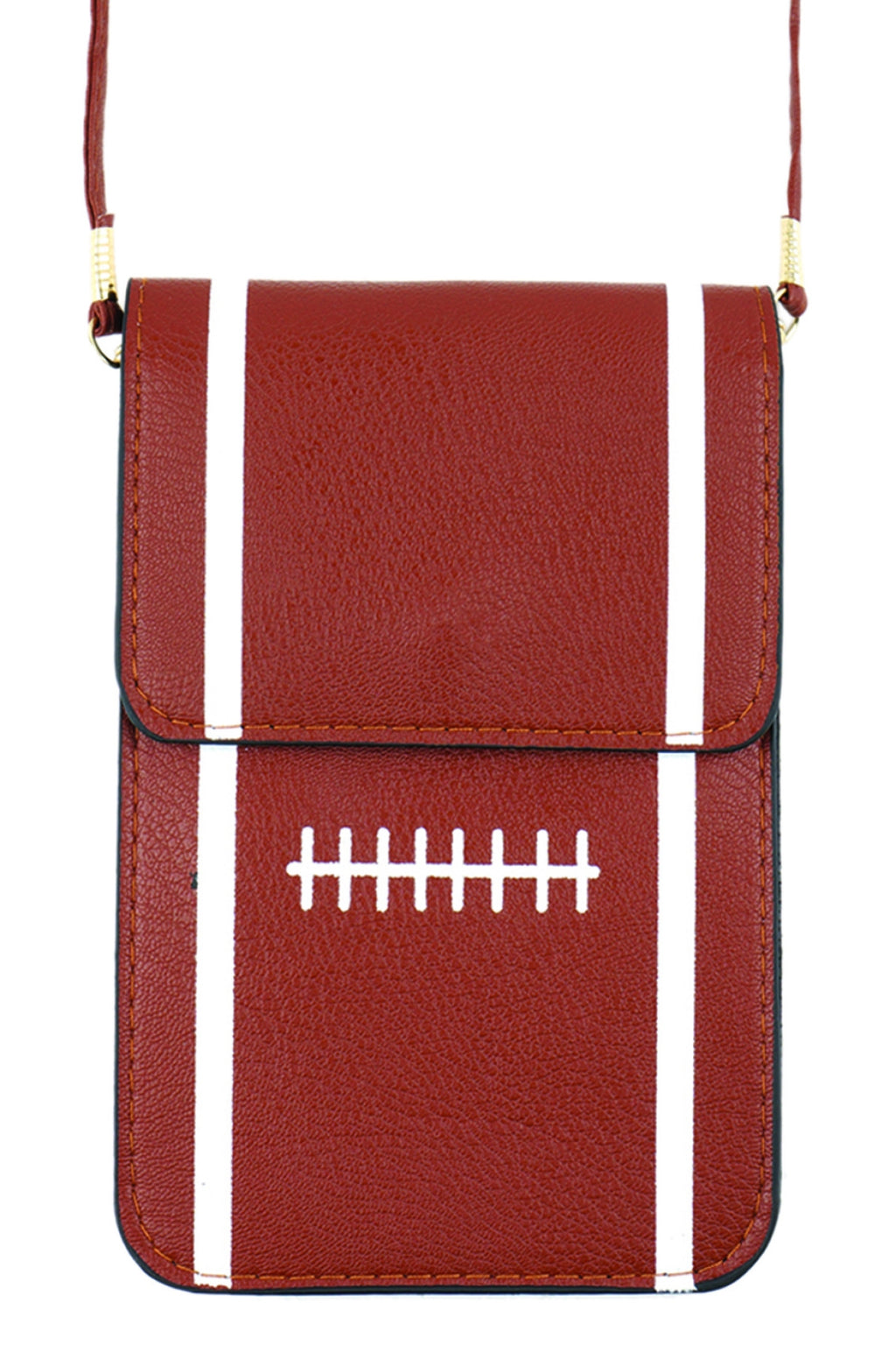 Football Cellphone Transparent Crossbody Bag - Pack of 6