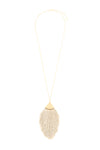 Ivory Tassel Pendant Necklace - Pack of 6