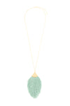 Mint Tassel Pendant Necklace - Pack of 6