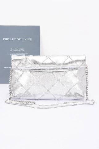 White Glitters Zipper Wallet - Pack of 6