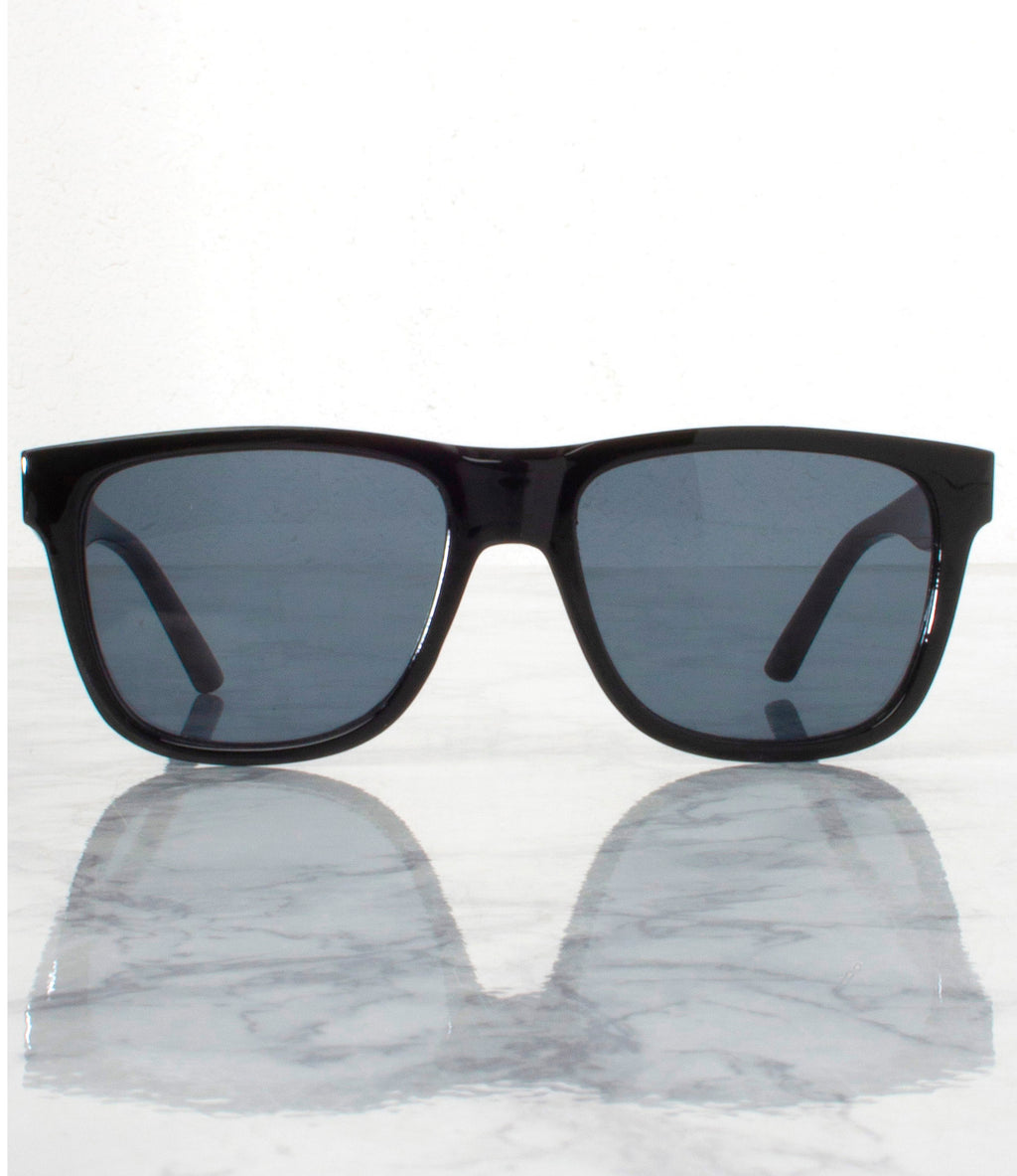 Single Color Sunglasses - KP220538-BLACK - Pack of 6 - $2.75/piece