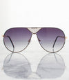 Single Color Sunglasses - M18255AP-BLACK - Pack of 6 - $4/piece