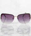 Single Color Sunglasses - M210393AP-PURPLE- Pack of 6 - $4/piece