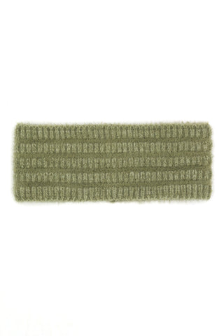 Wrinkled Fashion Head Band Green - Pack of 6