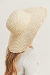 Solid Floppy Sun Hat Beige - Pack of 6