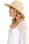 Straw Cowboy Cowgirl Handmade Hat with Chin Strap Beige - Pack of 6