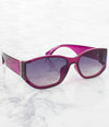 Single Color Sunglasses - M16139MC-GOLD-TO-PURPLE - Pack of 6 - $3.50/piece