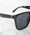 Single Color Sunglasses - P21077SD/RV-BLACK - Pack of 6 - $3.5/piece