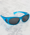 Single Color Sunglasses - M20272AP-BLACK - Pack of 6 - $4.5/piece