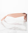 Single Color Sunglasses - P7422AP-PEACH - Pack of 6 - $3.5/piece