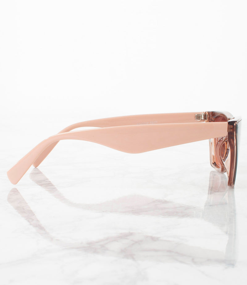 Single Color Sunglasses - P7422AP-PEACH - Pack of 6 - $3.5/piece