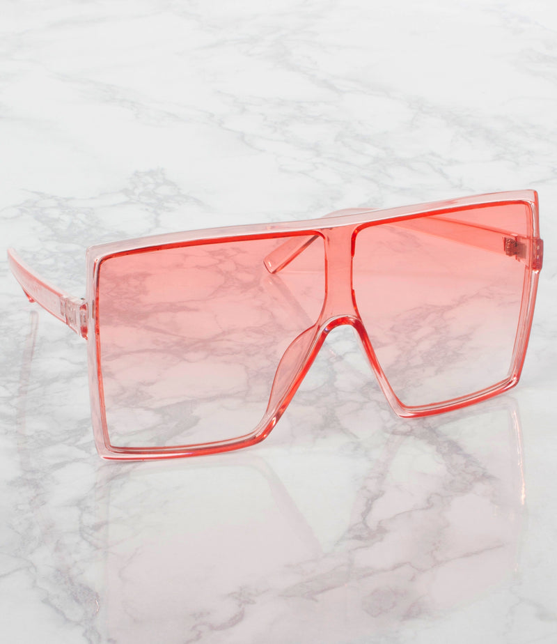 Single Color Sunglasses - P8294-PINK- Pack of 6 - $2.5/piece